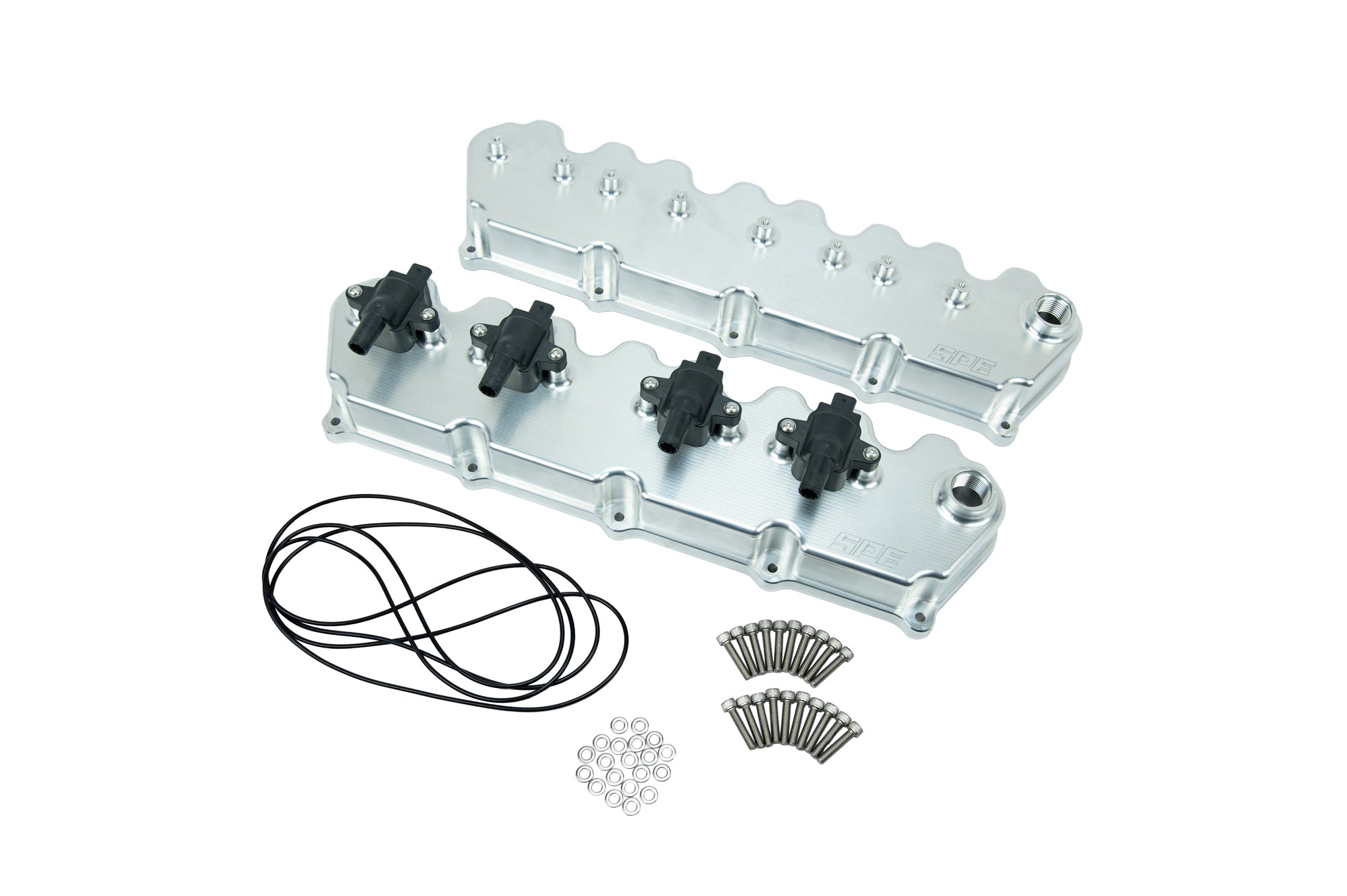 SPE Motorsport 7.3 Billet Valve Covers With Coil Stands