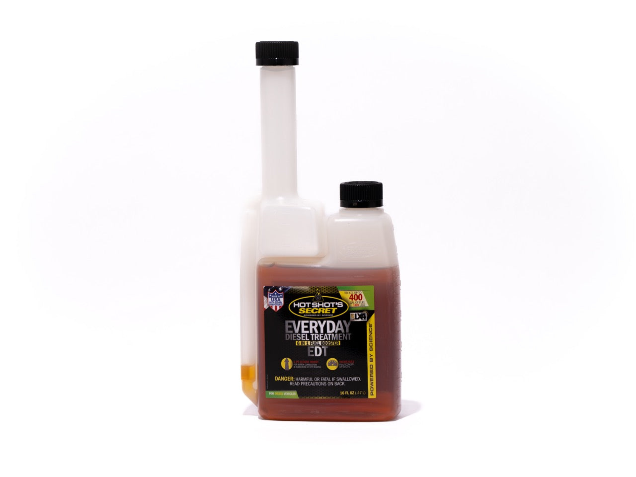 Hot Shot's Secret Everyday Diesel Treatment additive 16oz Squeeze Bottle