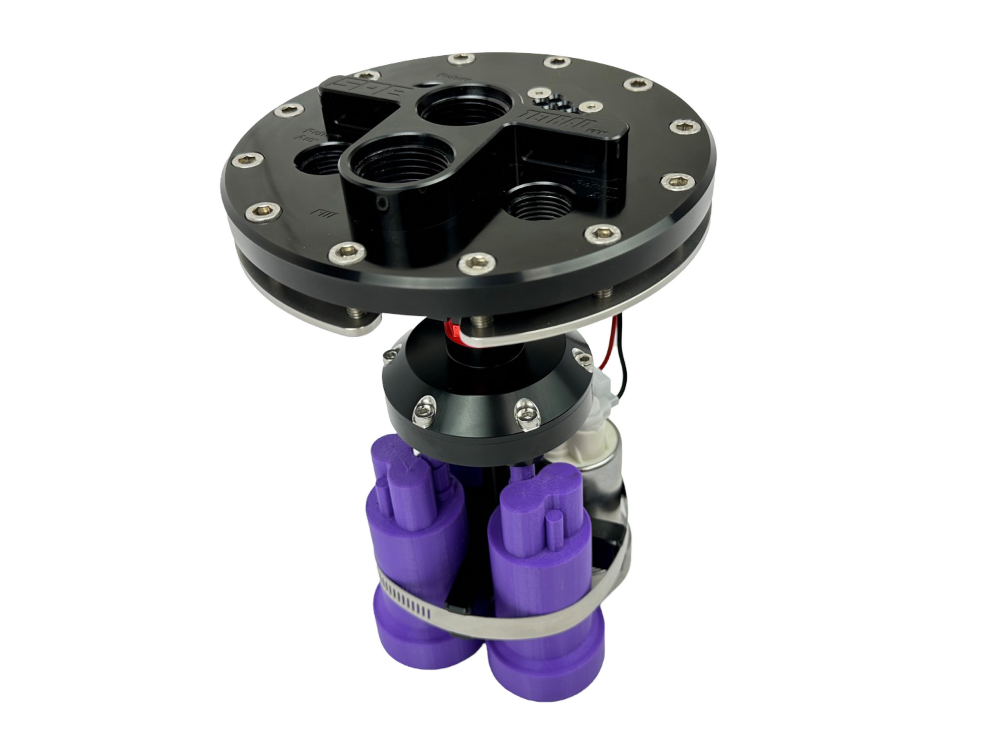 SPE Motorsport Universal Tetrad Fuel Pump Module - Designed for 12 Bolt Fuel Cells