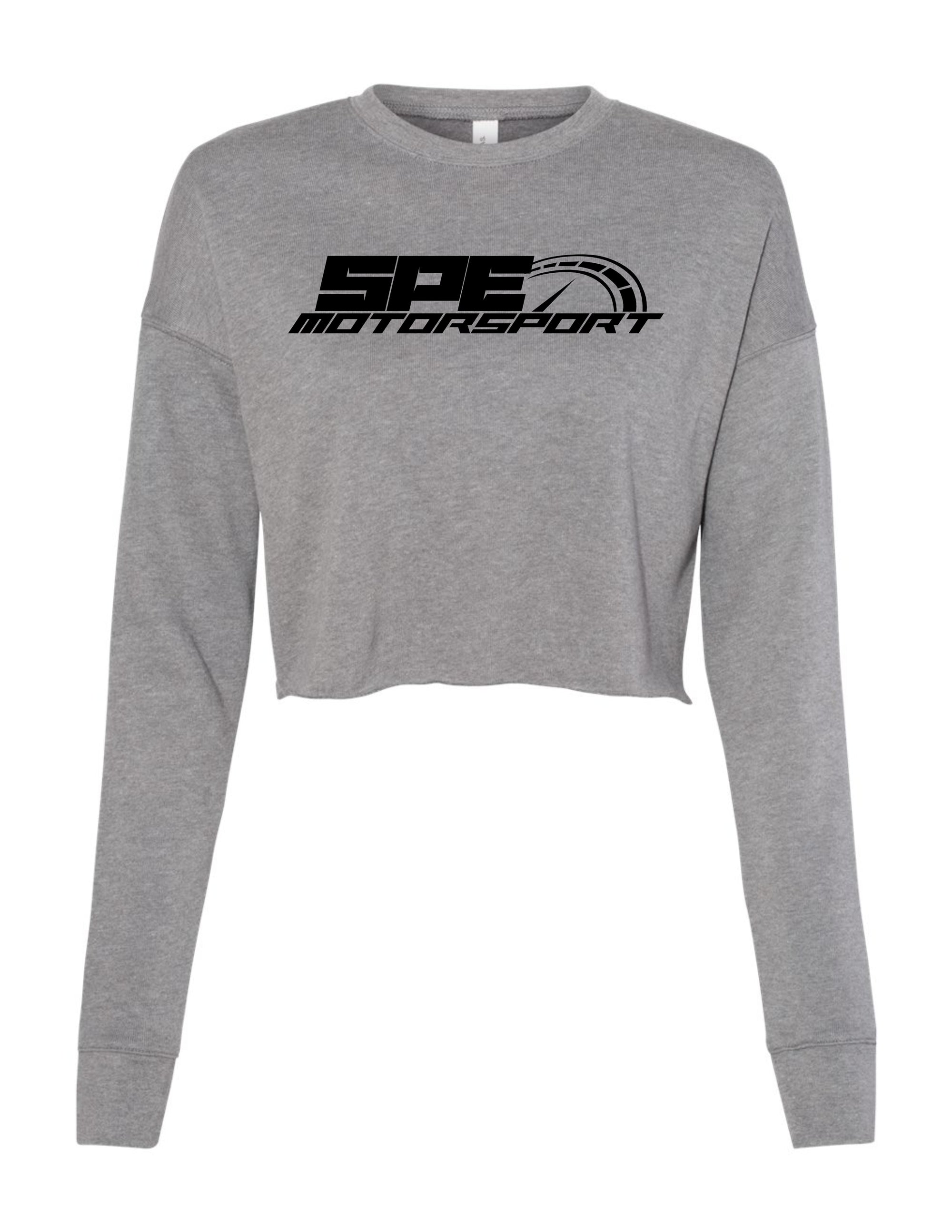 SPE Motorsport Crop Top Crew Fleece