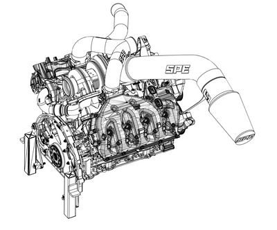 SPE Motorsport 2011-2026 6.7 Powerstroke S400 Emperor Turbo System
