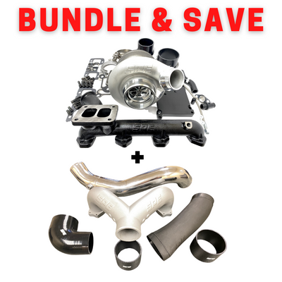 SPE 6.7L Powerstroke Intake Piping Kit AND Emperor Kit BUNDLE