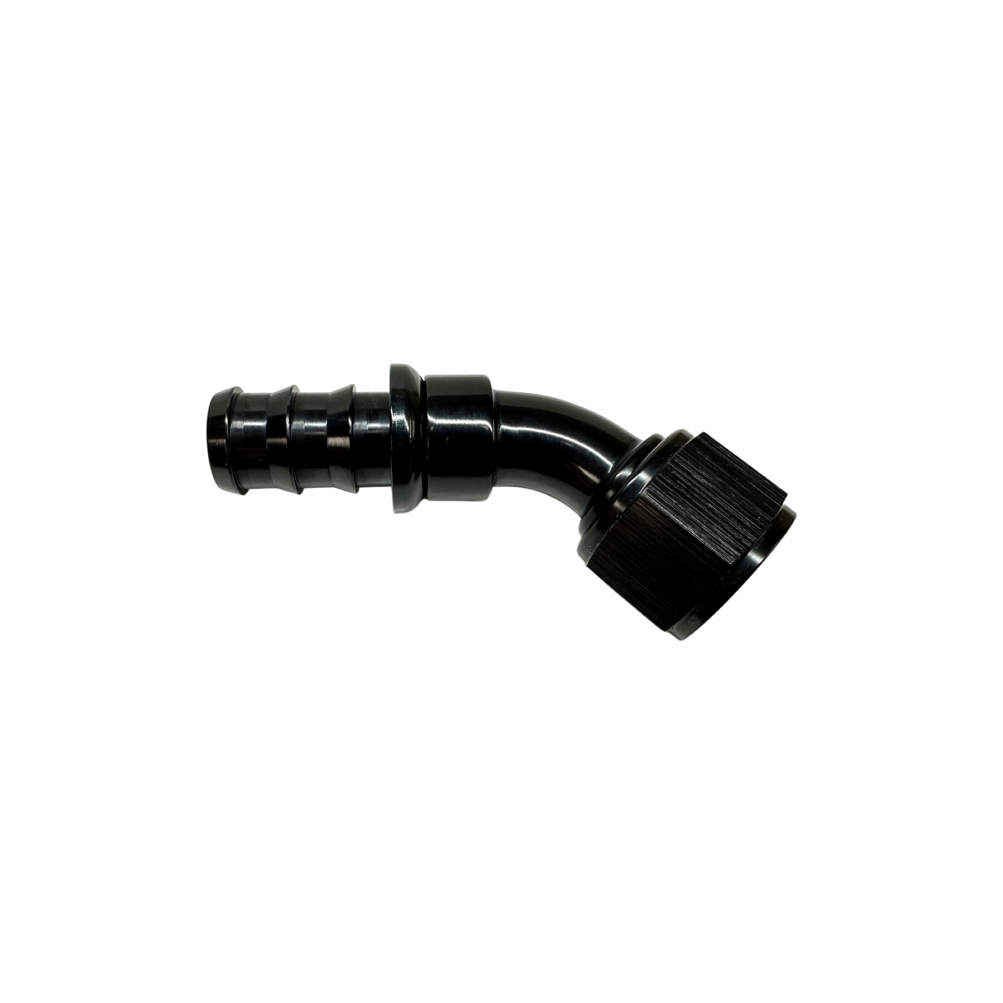 -12AN 45 Degree Push Lock Hose End