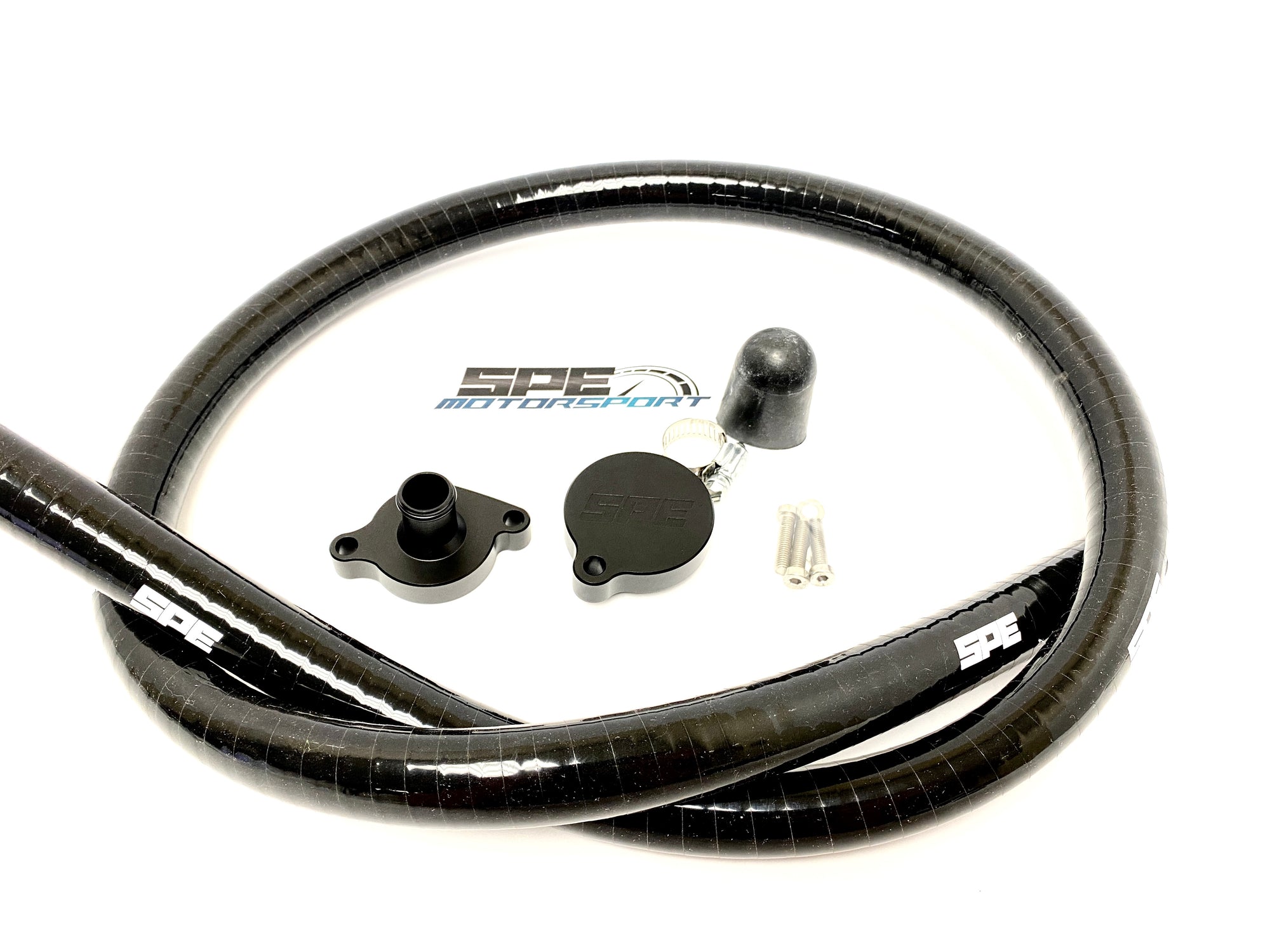 CCV reroute kit billet block offs and hose